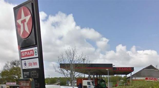 Saltash - Texaco Petrol Station Picture 1