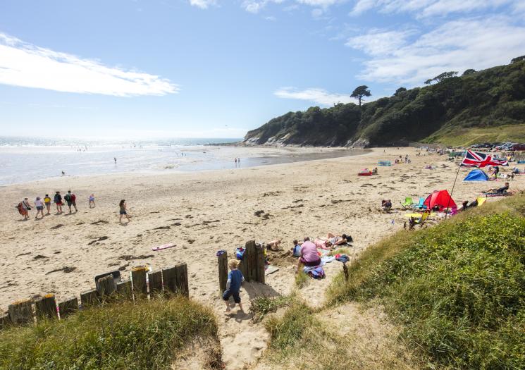 App for Cornwall - Porthluney Cove Beach | Caerhays