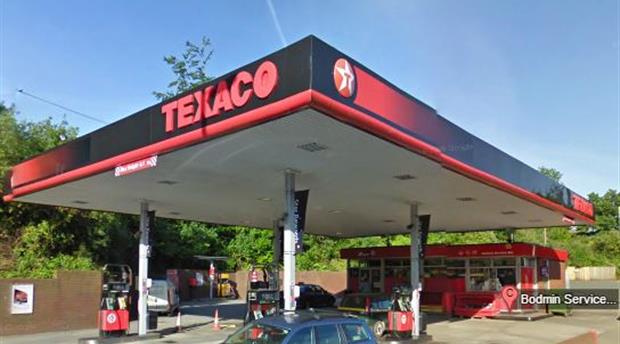 Bodmin Service Station - Texaco Picture 1