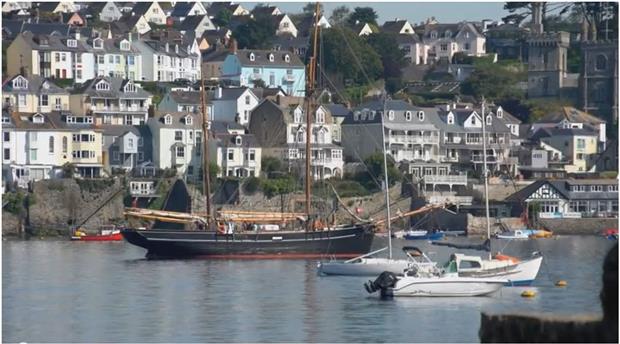 Digital Postcard: Fowey Picture 1