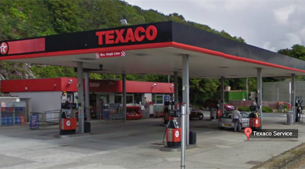 Newquay - Texaco Service Station Picture 1
